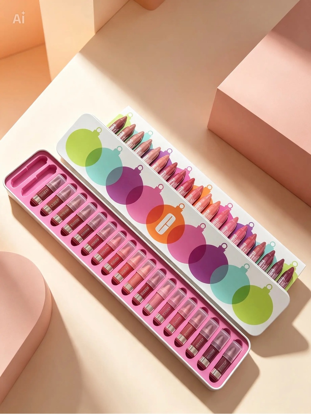 Clinique Holiday Chubby Lip Set in Festive Tin (Missing 2 Shades)